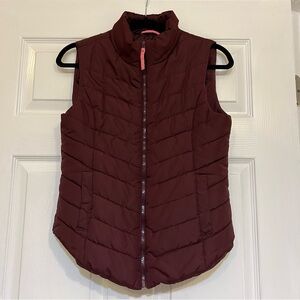 Burgundy Aéropostale Thin Vest US M